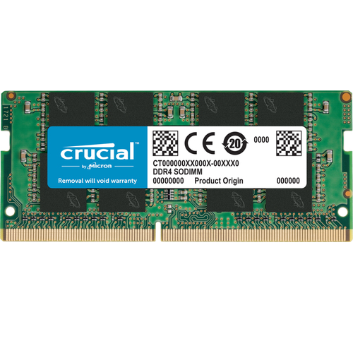 CRUCIAL CT16G4SFRA32A MEMORIA RAM 16GB 3.200MHz TIPOLOGIA SO-DIMM TECNOLOGIA DDR4
